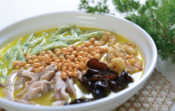 豆湯煮三鮮