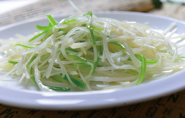 青椒土豆絲
