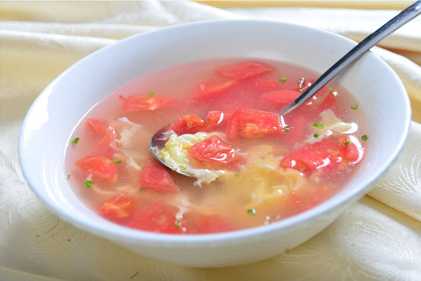 番茄蛋花湯